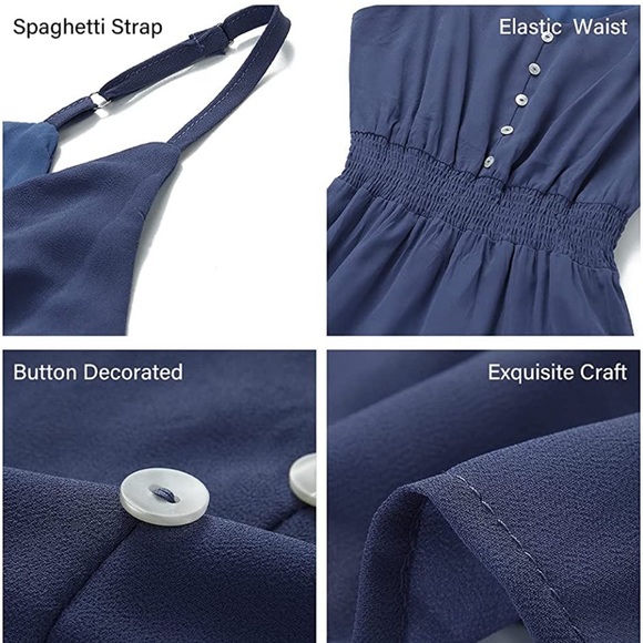 Blue maxi dress - Picture 10 of 11